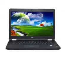 كمبيوتر محمول للأعمال من Dell Latitude E5470، معالج Intel Core i5 من الجيل السادس، ذاكرة وصول عشوائي (RAM) سعة 8 جيجابايت، قرص SSD سعة 256 جيجابايت، شاشة 14 بوصة، نظام تشغيل Windows