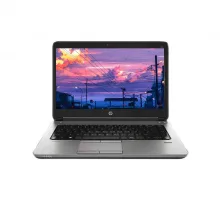 كمبيوتر محمول HP ProBook 640 G1 للأعمال، معالج Intel Core i5 من الجيل الرابع، ذاكرة وصول عشوائي (RAM) سعة 8 جيجابايت، قرص SSD سعة 256 جيجابايت، شاشة 14 بوصة، نظام تشغيل Windows