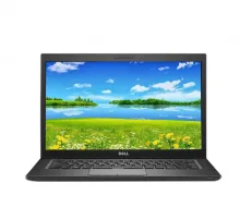 كمبيوتر محمول للأعمال Dell Latitude 7480، معالج Intel Core i5 من الجيل السابع، ذاكرة وصول عشوائي (RAM) سعة 8 جيجابايت، قرص SSD سعة 256 جيجابايت، شاشة تعمل باللمس مقاس 14.1 بوصة، نظام التشغيل Windows 10 Pro
