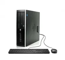 HP Compaq Prodesk 6200 SFF, Intel Core i5-2nd Generation CPU, 8GB DDR3 RAM, 1TB HDD + 128GB SSD, wifi, Windows 10 Pro, Refurbished Desktop PC