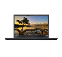 كمبيوتر محمول لينوفو ثينك باد T470 للأعمال، معالج إنتل كور i7 من الجيل السابع، ذاكرة وصول عشوائي (RAM) سعة 8 جيجابايت، قرص SSD سعة 256 جيجابايت، شاشة 14 بوصة، نظام تشغيل ويندوز