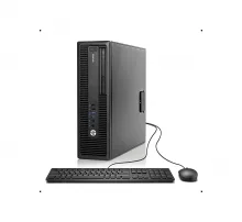 اتش بی إليتيدسك 705 G3 Miniالمصغر كمبيوتر مكتبي، معالج AMD A6، ذاكرة الوصول العشوائي 8 جيجابايت، قرص صلب 256 جيجابايت SSD