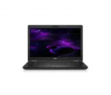 كمبيوتر محمول للأعمال من Dell Latitude 5590، معالج Intel Core i5 من الجيل الثامن، ذاكرة وصول عشوائي (RAM) سعة 8 جيجابايت، قرص SSD سعة 256 جيجابايت، شاشة مقاس 15 بوصة، نظام التشغيل Windows 10 Pro