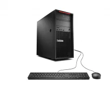 كمبيوتر سطح المكتب Lenovo ThinkStation P910 Tower، وحدة المعالجة المركزية Intel Xeon E5، ذاكرة وصول عشوائي سعتها 16 جيجابايت، محرك أقراص ثابتة سعة 1 تيرابايت، معالج رسومات Nvidia Quadro M2000، واي فاي، نظام التشغيل Windows 10 Pro