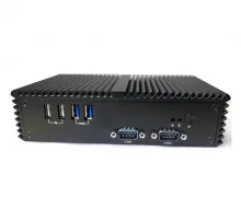كمبيوتر مكتبي صغير Qotom Q305P، وحدة المعالجة المركزية Intel Celeron 3000 Series، ذاكرة الوصول العشوائي 8 جيجابايت، 32 جيجابايت SSD، نظام التشغيل Windows 10 Pro