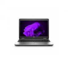 كمبيوتر محمول HP ProBook 650 G2 للأعمال، وحدة المعالجة المركزية Intel Core i5-6th من الجيل السادس، ذاكرة الوصول العشوائي 8 جيجابايت، 256 جيجابايت SSD، AMD Radeon R7 M365X: وحدة معالجة الرسومات 2 جيجابايت، شاشة 15.6 بوصة، Windows 10 Pro