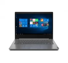 كمبيوتر محمول لينوفو V14 للأعمال، معالج Intel Core i5 من الجيل العاشر، ذاكرة وصول عشوائي سعتها 8 جيجابايت، قرص SSD سعة 256 جيجابايت، شاشة مقاس 14 بوصة، نظام التشغيل Windows 10 Pro