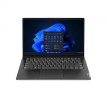 كمبيوتر محمول Lenovo V14 G3 IAP للأعمال، معالج Intel Core i3 من الجيل الثاني عشر، ذاكرة وصول عشوائي سعتها 8 جيجابايت، قرص SSD سعة 256 جيجابايت، شاشة مقاس 14 بوصة، نظام التشغيل Windows 10 Pro