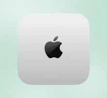 كمبيوتر سطح مكتب صغير Apple A1347 EMC 2570 (LATE 2012)، معالج Intel Core i5 من الجيل الثالث، ذاكرة وصول عشوائي سعتها 4 جيجابايت، قرص SSD سعة 256 جيجابايت، بطاقة رسومات Intel