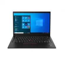 كمبيوتر محمول لينوفو ثينك باد x1 كاربون للأعمال، معالج إنتل كور i7 من الجيل العاشر، ذاكرة وصول عشوائي (RAM) سعة 16 جيجابايت، قرص تخزين SSD سعة 256 جيجابايت، شاشة 14 بوصة، نظام التشغيل ويندوز 10 برو