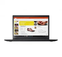 كمبيوتر محمول للأعمال من لينوفو ثينك باد T470s، معالج إنتل كور i5 من الجيل السادس، ذاكرة وصول عشوائي (RAM) سعة 8 جيجابايت، قرص تخزين SSD سعة 256 جيجابايت، شاشة تعمل باللمس مقاس 14 بوصة، نظام التشغيل Windows 10 Pro